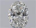 Diamante Natural 0.51 quilates, Ovalado , Color G, claridad VVS1 y certificado GIA