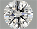 Lab Grown Diamond 1.56 Carats, Round with Ideal Cut, F Color, VS1 Clarity and Certified by IGI
