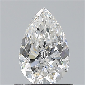 Picture of Natural Diamond 0.70 Carats, Pear with  Cut, F Color, VS1 Clarity and Certified by GIA