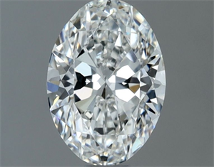 Picture of Natural Diamond 0.71 Carats, Oval with  Cut, G Color, VS2 Clarity and Certified by GIA