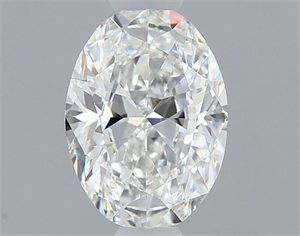 Picture of Natural Diamond 0.50 Carats, Oval with  Cut, G Color, VVS2 Clarity and Certified by GIA