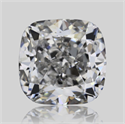 Diamante Natural 0.70 quilates, Del cojín , Color F, claridad VS2 y certificado GIA