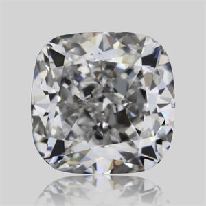 Foto Diamante Natural 0.70 quilates, Del cojín , Color F, claridad VS2 y certificado GIA de