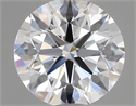 Del inventario de diamantes de laboratorio, 1.02 quilates, Redondo , Color D, claridad VVS2 y certificado IGI