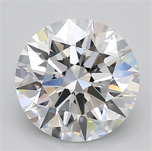 Picture of Lab Grown Diamond 2.04 Carats, Round with Excellent Cut, D Color, IF Clarity and Certified by GIA