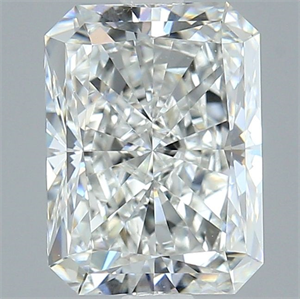 Picture of Natural Diamond 3.01 Carats, Radiant with  Cut, H Color, SI1 Clarity and Certified by GIA
