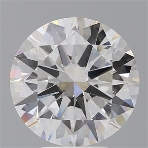 Picture of Lab Grown Diamond 6.00 Carats, Round with Excellent Cut, E Color, VVS2 Clarity and Certified by IGI