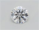 Diamante Natural 0.61 quilates, Redondo , Color H, claridad I1 y certificado GIA