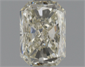 Natural Diamond 0.90 Carats, Radiant with  Cut, L Color, VS2 Clarity and Certified by GIA