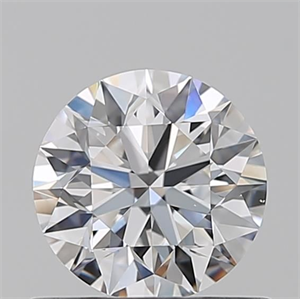 Picture of Natural Diamond 0.70 Carats, Round with Excellent Cut, D Color, VS2 Clarity and Certified by GIA