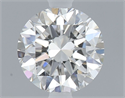 Diamante Natural 0.50 quilates, Redondo , Color F, claridad VVS2 y certificado GIA