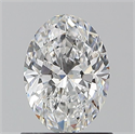 Diamante Natural 0.90 quilates, Ovalado , Color E, claridad VS1 y certificado GIA