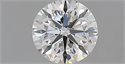 Natural Diamond 0.70 Carats, Round with Very Good Cut, E Color, VVS1 Clarity and Certified by GIA