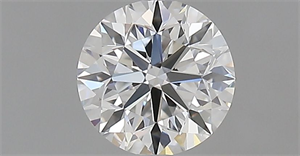 Picture of Natural Diamond 0.70 Carats, Round with Very Good Cut, E Color, VVS1 Clarity and Certified by GIA