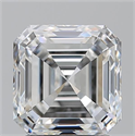 Diamante Natural 2.23 quilates, Asscher , Color G, claridad VS2 y certificado GIA