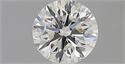 Diamante Natural 0.57 quilates, Redondo , Color J, claridad IF y certificado GIA