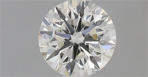 Foto Diamante Natural 0.57 quilates, Redondo , Color J, claridad IF y certificado GIA de