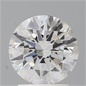 Del inventario de diamantes de laboratorio, 2.01 quilates, Redondo , Color E, claridad VVS2 y certificado IGI