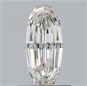 Natural Diamond 0.70 Carats, Oval with  Cut, H Color, VS2 Clarity and Certified by GIA