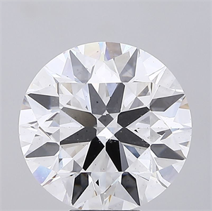 Picture of Lab Grown Diamond 9.02 Carats, Round with Ideal Cut, G Color, VS2 Clarity and Certified by IGI