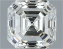 Natural Diamond 1.00 Carats, Asscher with  Cut, I Color, VVS2 Clarity and Certified by IGI