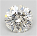 Diamante Natural 0.50 quilates, Redondo , Color J, claridad SI1 y certificado GIA