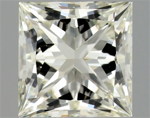 Picture of Natural Diamond 1.02 Carats, Princess with  Cut, M Color, VS1 Clarity and Certified by GIA