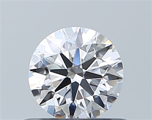 Foto Diamante Natural 0.47 quilates, Redondo , Color D, claridad VVS2 y certificado GIA de