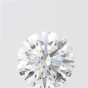 Picture of Lab Grown Diamond 1.04 Carats, Round with Ideal Cut, D Color, VS2 Clarity and Certified by IGI