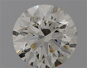 Picture of Natural Diamond 0.71 Carats, Round with Excellent Cut, I Color, VVS1 Clarity and Certified by IGI