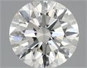 Natural Diamond 0.86 Carats, Round with Excellent Cut, G Color, VVS2 Clarity and Certified by IGI