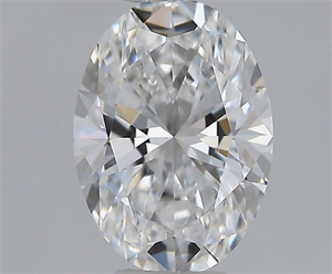 Foto Diamante Natural 0.60 quilates, Ovalado , Color D, claridad VVS1 y certificado GIA de