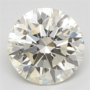 Picture of Natural Diamond 0.80 Carats, Round with Excellent Cut, M Color, VS1 Clarity and Certified by GIA