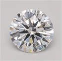 Del inventario de diamantes de laboratorio, 1.24 quilates, Redondo , Color E, claridad VVS2 y certificado IGI