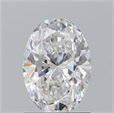 Natural Diamond 1.23 Carats, Oval with  Cut, G Color, VS2 Clarity and Certified by GIA