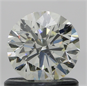 Natural Diamond 0.76 Carats, Round with Excellent Cut, N Color, VS2 Clarity and Certified by GIA