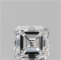 Diamante Natural 0.72 quilates, Asscher , Color E, claridad VS2 y certificado GIA