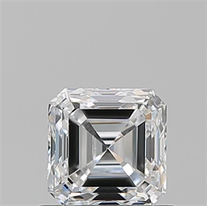 Foto Diamante Natural 0.72 quilates, Asscher , Color E, claridad VS2 y certificado GIA de