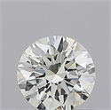 Natural Diamond 0.43 Carats, Round with Excellent Cut, K Color, VVS1 Clarity and Certified by GIA