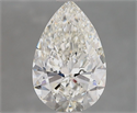 Natural Diamond 2.08 Carats, Pear with  Cut, I Color, SI2 Clarity and Certified by GIA