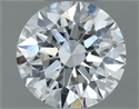 Diamante Natural 0.51 quilates, Redondo , Color G, claridad VS2 y certificado GIA