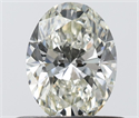 Diamante Natural 0.52 quilates, Ovalado , Color I, claridad IF y certificado IGI
