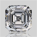 Natural Diamond 2.09 Carats, Asscher with  Cut, E Color, VVS2 Clarity and Certified by GIA
