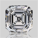 Natural Diamond 2.09 Carats, Asscher with  Cut, E Color, VVS2 Clarity and Certified by GIA