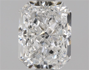Picture of Natural Diamond 1.00 Carats, Radiant with  Cut, E Color, VVS1 Clarity and Certified by GIA