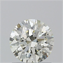 Natural Diamond 1.01 Carats, Round with Excellent Cut, L Color, SI2 Clarity and Certified by GIA