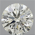 Diamante Natural 0.54 quilates, Redondo , Color K, claridad SI1 y certificado IGI
