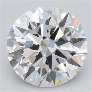Picture of Lab Grown Diamond 5.57 Carats, Round with Ideal Cut, E Color, VS1 Clarity and Certified by IGI