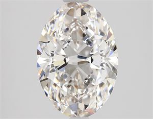 Picture of Natural Diamond 2.04 Carats, Oval with  Cut, F Color, VS2 Clarity and Certified by GIA