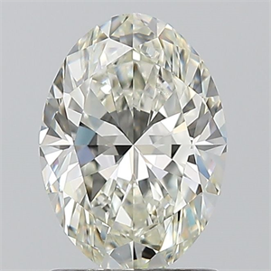 Picture of Natural Diamond 1.20 Carats, Oval with  Cut, I Color, VS2 Clarity and Certified by GIA